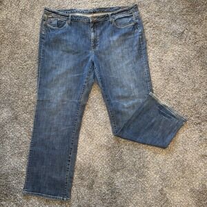 Seven7 Designer Jeans Straight Mid Rise Womens Size 26